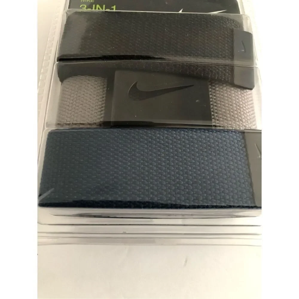 Nike 3 Pack Web Pack Men's Golf Belts